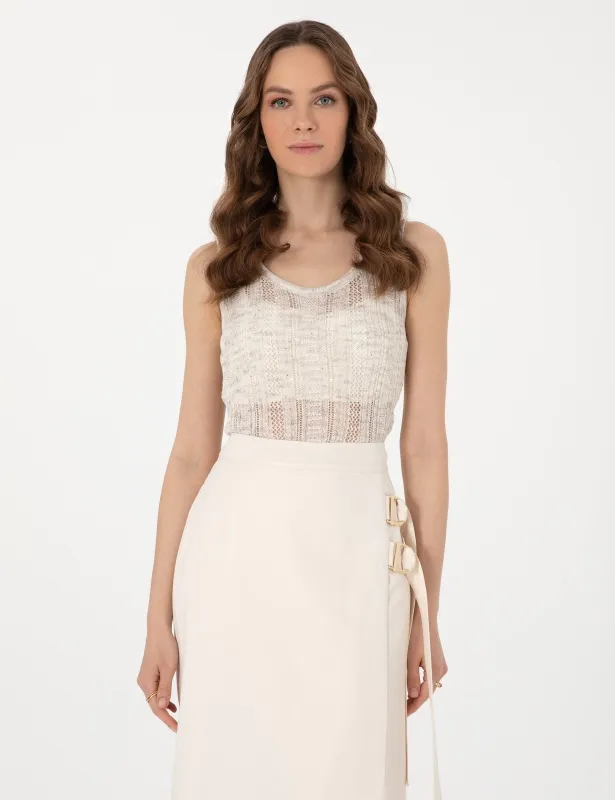 Топ из смесового хлопка с добавлением льна - G022SZ0TK0RILEY Кофта жен. (VR085, S)