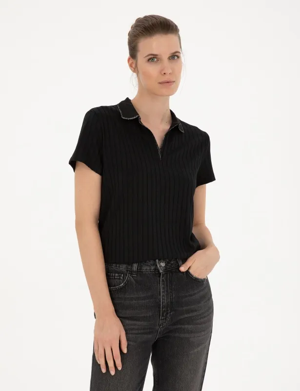 Футболка-поло трикотажная - G022SZ0110RINO Футболка жен. (VR046, 2XS)