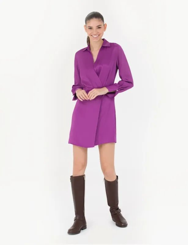 Платье мини с вискозой - G022SZ0320ZARENI Платье жен. (VR037, 34)