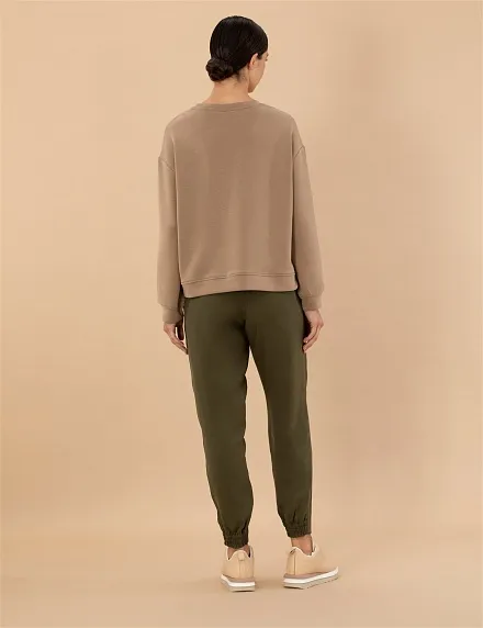 Джоггеры на кулиске зауженные - G022SZ0030BONTE-P Брюки жен. (VR238, 34)
