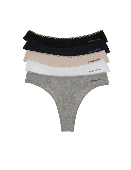 Комплект трусов, 5 пар - I022SZ0ITP02SK24_5LITANGA Нижнее белье жен. (VR046, XL)