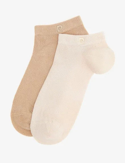 Носки из бамбука короткие 2 пары - A022SZ0130SK24BAMBUBSC2LIPTK Носки жен. (VR011, 36_40)