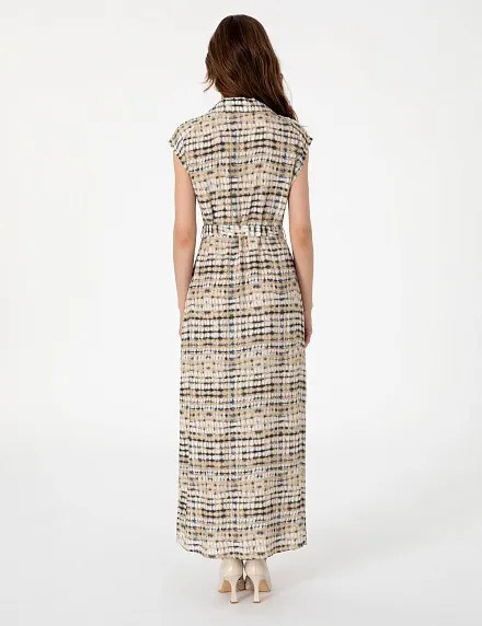 Платье-рубашка макси из вискозы - G022SZ0320LESA_EL Платье жен. (VR011, 36)