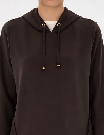 Худи с кулиской по низу - G022SZ0820SARS_S Толстовка жен. (VR029, XS)