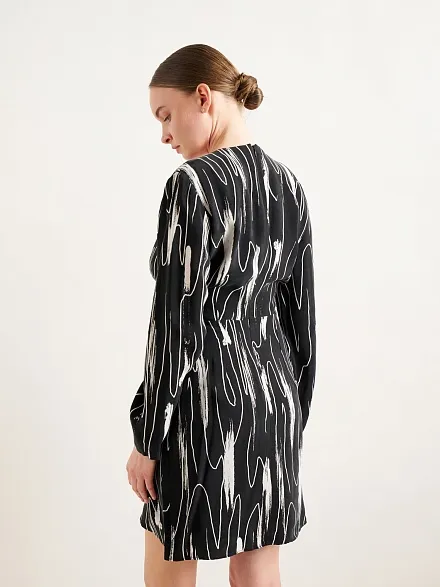 Платье мини с принтом - G022SZ0320BETI-E Платье жен. (VR046, 32)