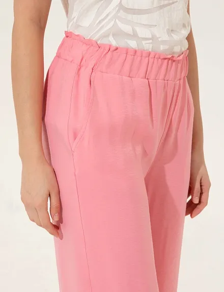 Брюки широкие с вискозой - G022SZ0780PAREMI-P Брюки жен. (VR023, 38)