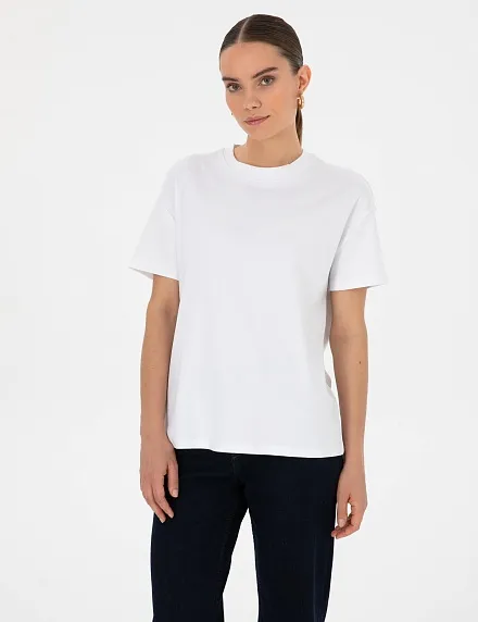 Футболка из хлопка - G022SZ0110OPEK_R Футболка жен. (VR013, XS)