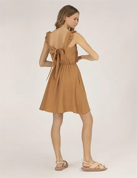 Сарафан мини из лиоцелла без рукавов - G022SZ0320NEVIL Платье жен. (VR015, 38)