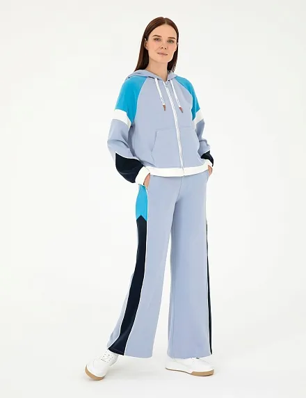 Брюки спортивные широкие - G022SZ0OP0SARA-P Брюки спорт. жен. (VR249, XL)