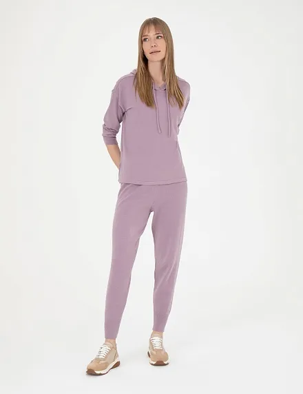Брюки трикотажные зауженные - G022SZ0TP0ADEN-P Брюки спорт. жен. (VR231, XS)