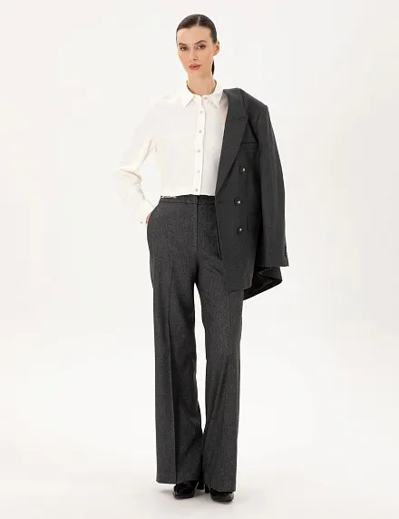 Рубашка из вискозы прямого кроя - G022SZ0040STELLA Сорочка жен. (VR019, 34)