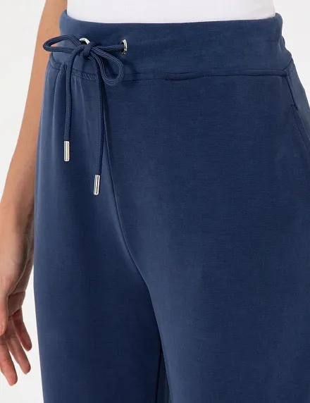 Брюки спортивные на кулиске зауженные - G022SZ0OP0JAVT_P Брюки спорт. жен. (VR033, 2XS)
