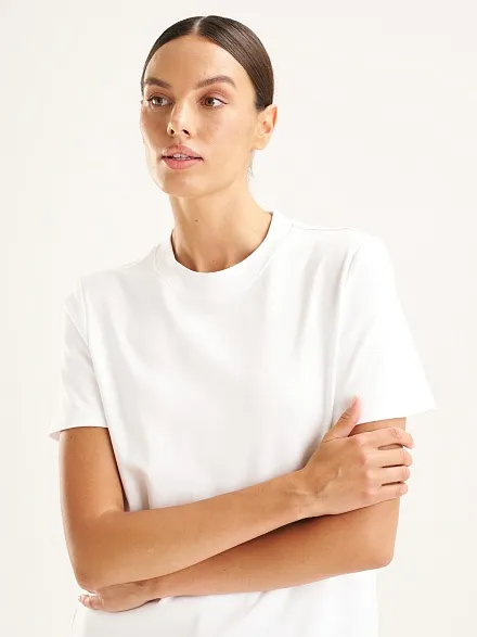 Футболка из хлопка - G022SZ0110OPEK Футболка жен. (VR013, 2XS)