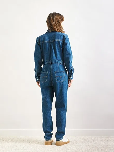 Комбинезон джинсовый - G072SZ0DE0R_WAYNE Платье жен. (VR036, 40)