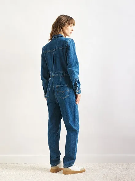 Комбинезон джинсовый - G072SZ0DE0R_WAYNE Платье жен. (VR036, 40)