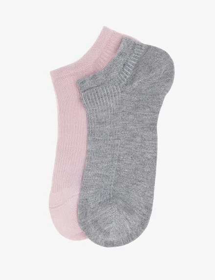 Носки из бамбука короткие 2 пары - A022SZ0130SK24BAMBU2LIPTK Носки жен. (VR091, 36_40)