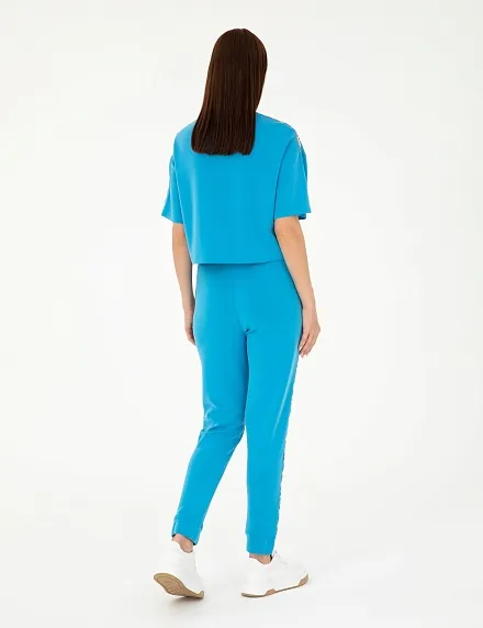 Брюки спортивные зауженные - G022SZ0OP0CARLA-P Брюки спорт. жен. (VR036, XS)