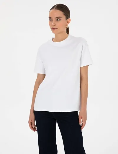 Футболка из хлопка - G022SZ0110OPEK_R Футболка жен. (VR013, XS)