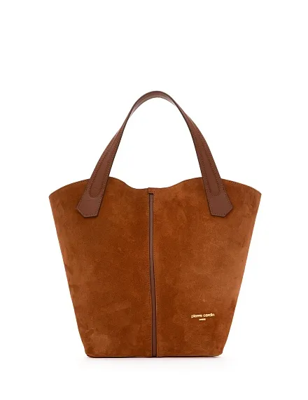 Сумка шопер замшевая - A022SZ057OMUZSK25_SUEDE Сумка жен. (VR099)