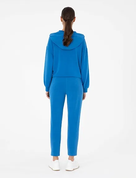 Брюки спортивные на кулиске зауженные - G022SZ0OP0HODO_P Брюки спорт. жен. (VR045, L)
