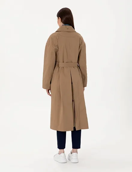 Плащ однобортный с поясом - G022SZ0KS0KRANC Куртка жен. (VR015, 36)