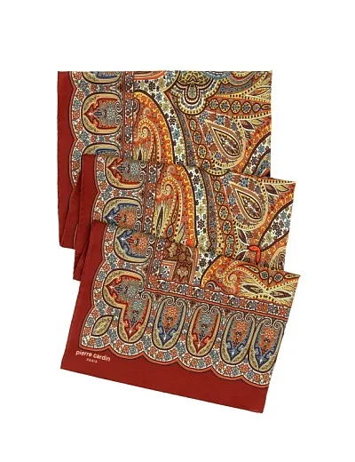 Шарф из смеси шелка и хлопка - A022SZ093SALSOHNI Шарф жен. (VR051)