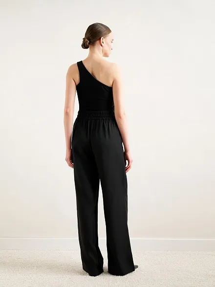 Брюки на кулиске широкие - G022SZ0780PAREMI Брюки жен. (VR046, 34)