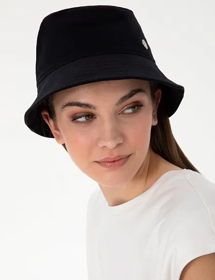 Панама из хлопка - A022SZ0640BASICBUCKETIY25 Шапка жен. (VR033)