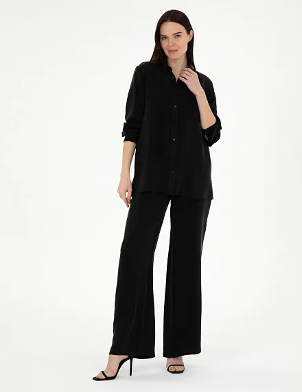 Брюки на резинке широкие - G022SZ0780PARENSO_P_25Y Брюки жен. (VR046, 42)