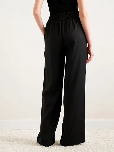 Брюки на кулиске широкие - G022SZ0780PAREMI Брюки жен. (VR046, 34)
