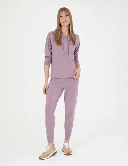 Брюки трикотажные зауженные - G022SZ0TP0ADEN-P Брюки спорт. жен. (VR231, XS)