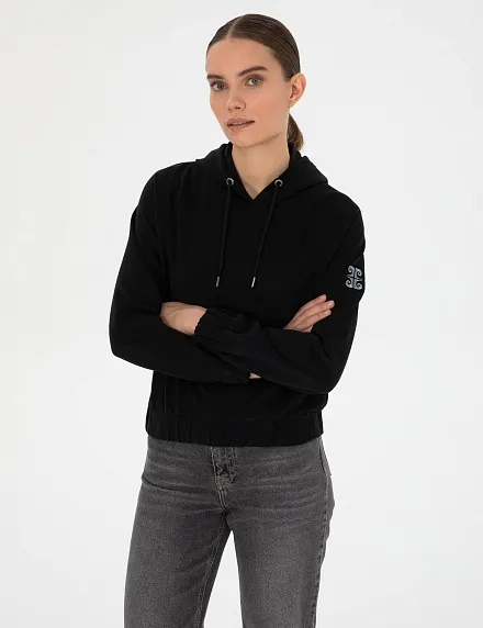 Худи без кармана - G022SZ0820SERU_SH Толстовка жен. (VR046, S)
