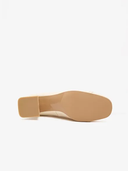 Туфли кожаные с декоративной пряжкой - S072SZ0330Y24DEYS-P Обувь жен. (VR071, 37)