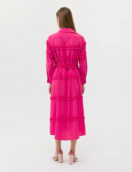 Платье-рубашка миди - G022SZ0320EGORA23Y Платье жен. (VR023, 38)