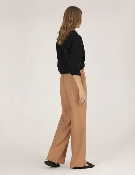 Брюки широкие с вискозой - G022SZ0780PAREMI23Y-P Брюки жен. (VR233, 40)