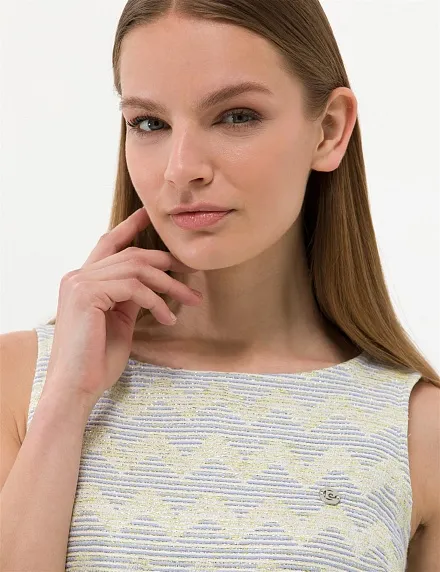 Платье мини без рукавов - G022SZ0320REST Платье жен. (VR019, 34)
