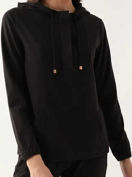 Домашний костюм со штанами и кофтой с капюшоном - G022SZ0HFTKMPC8747_S Костюм дом. жен. Бельевое изделие (VR046, M)