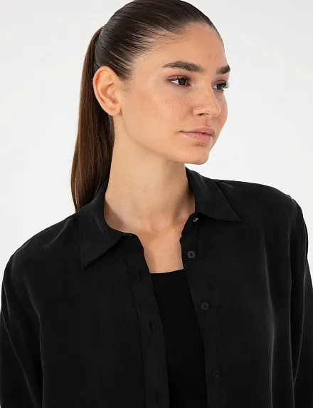 Рубашка прямого кроя - G022SZ0040PARENSO_G Сорочка жен. (VR046, 40)
