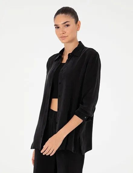 Рубашка прямого кроя - G022SZ0040PARENSO_G Сорочка жен. (VR046, 40)