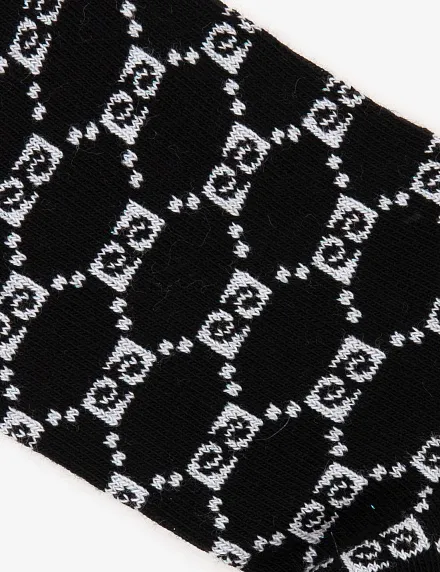 Носки высокие с монограмой бренда - A022SZ013SKTSK24YENILOGOLUSKT Носки жен. (VR046, 36_40)