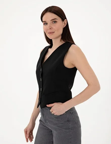 Жилет классический - G022SZ0100BUVA_Y Жилет жен. (VR046, 34)