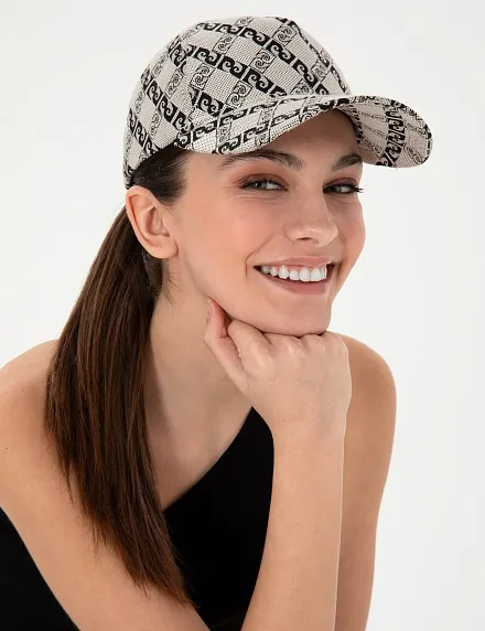Бейсболка с монограммой бренда - A022SZ0640JAKARLICAPIY25 Шапка жен. (VR046)
