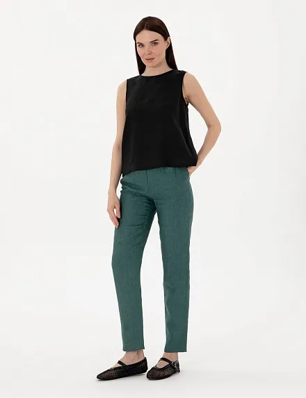 Топ из льна свободный - G022SZ0040BALEY Сорочка жен. (VR046, 36)