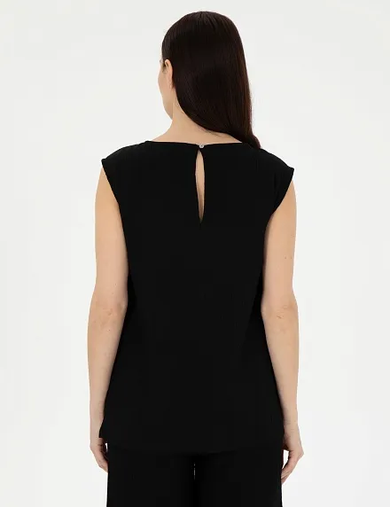 Топ из жатой ткани - G022SZ0040RISTA_B Сорочка жен. (VR046, 34)