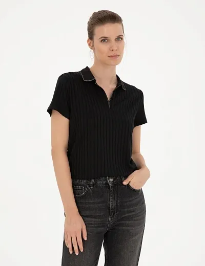 Футболка-поло трикотажная - G022SZ0110RINO Футболка жен. (VR046, 2XS)