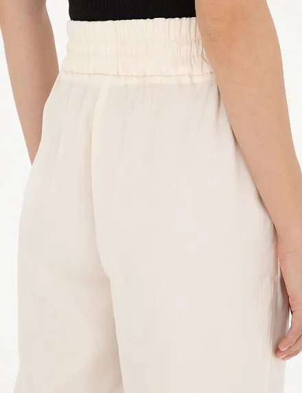 Брюки на кулиске прямые - G022SZ0780PAREMI Брюки жен. (VR019, 34)