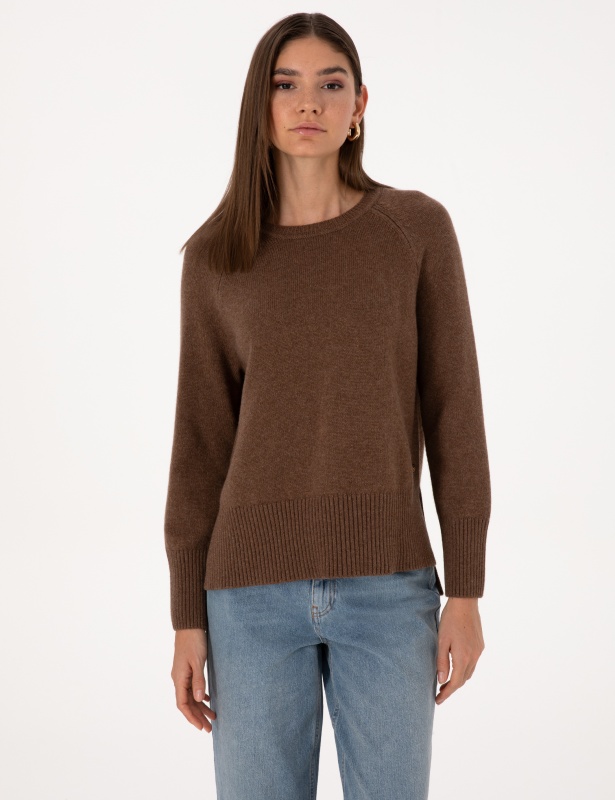 Джемпер с шерстью, шелком и кашемером - G022SZ0TK0SANYA Кофта жен. (VR029, S)