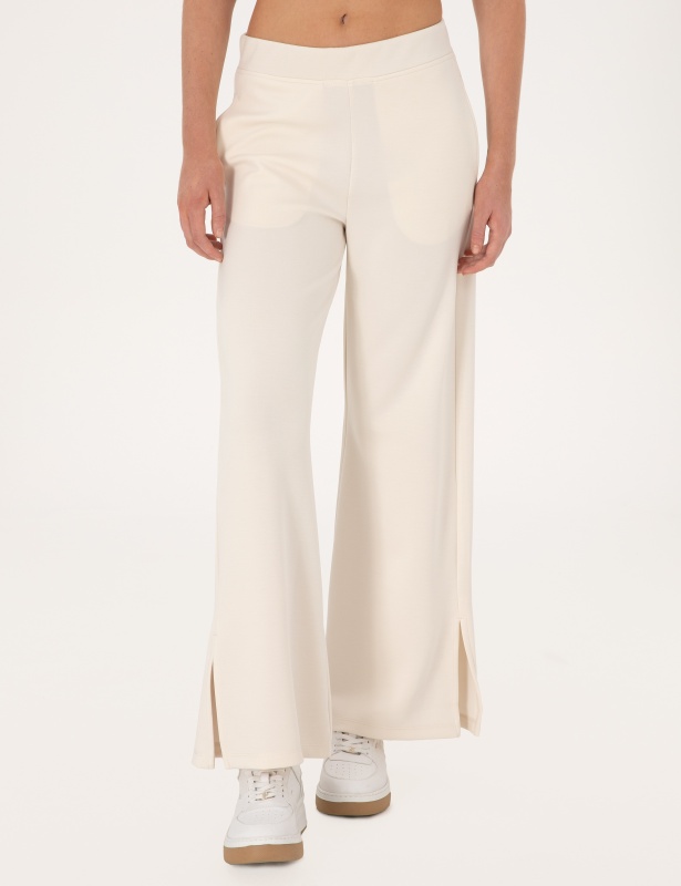 Брюки спортивные с разрезами прямые - G022SZ0OP0OVIS_P Брюки спорт. жен. (VR019, S)