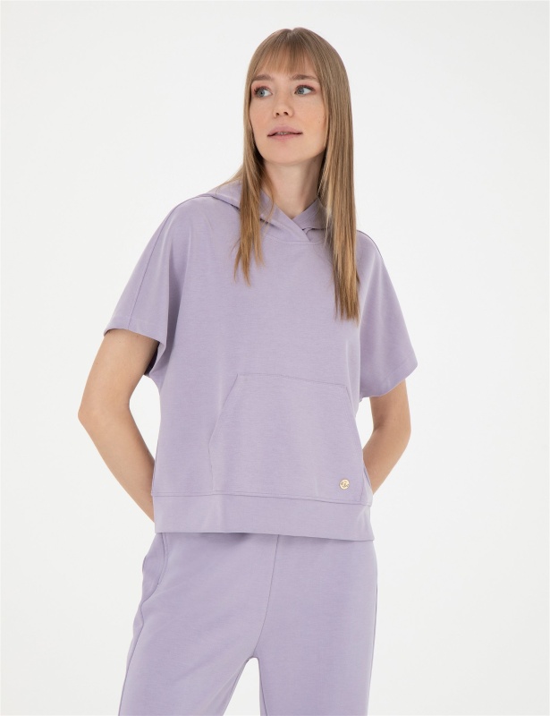 Худи с коротким рукавом - G022SZ0820HARPI Толстовка жен. (VR034, M)