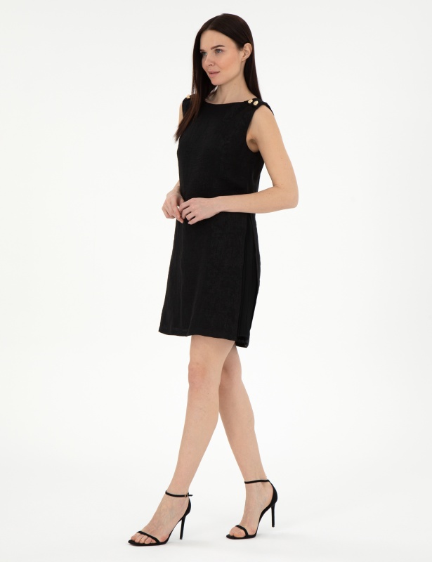 Платье мини без рукавов - G022SZ0320ESTAS Платье жен. (VR046, 34)